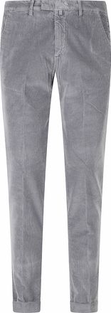 BRIGLIA 1949 Pearl 1000R Tencel Velvet Straight-Leg Pants