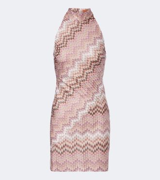 Missoni Zig Zag lam&eacute; minidress