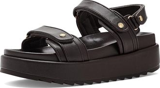 J/Slides Sophie Womens Dress Sandals Dark Brown : 8.5 M, Leather