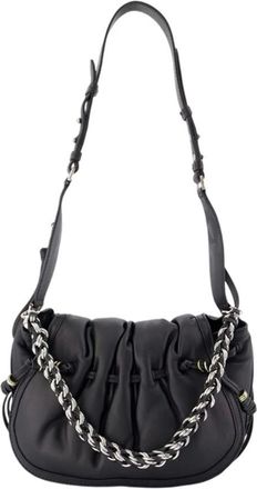 Isabel Marant Bolton Schoudertas - Dames - Tassen - Zwart - Maat: ONE Size Katoen