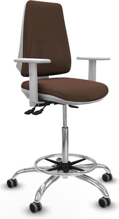 Piqueras y Crespo Sgabello Piqueras Y Crespo Elche Schiuma Bianco Design Elegante