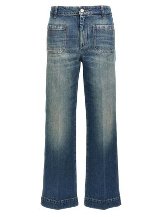 Victoria Beckham Blue Alina jeans