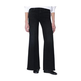 Mother The Ditcher Jeans - Dames - Jeans - Zwart - Maat: W27 Katoen