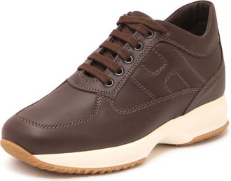 Hogan Interactive Allacciato UDM - - Shoes - Uomo - Marrone - 41 1/2 EU