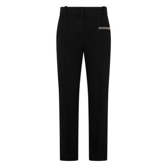 Fabiana Filippi Slim-fit Trousers, female, Black, Size: 2XS Slim-fit Trousers