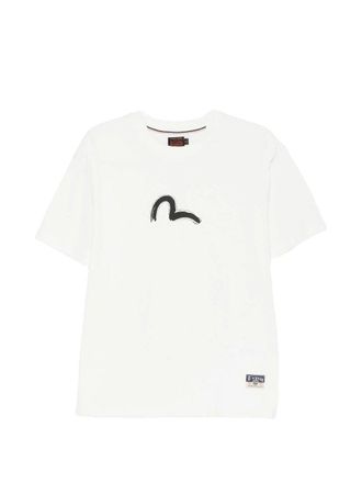 Evisu ht Hand Brush Daicock Printed ss Tee
