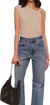 Heartloom Ezra Twist Sleeveless Tank Top In Gilded