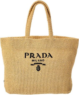 Prada Crochet Tote