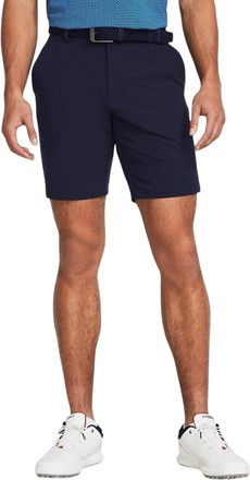 Under Armour Heren Matchplay Tapered Golfshorts (Academy Blauw)