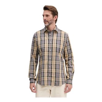 Barbour Kenton Shirt - Heren - Casual Overhemden - Veelkleurig - M - Katoen - Overhemden