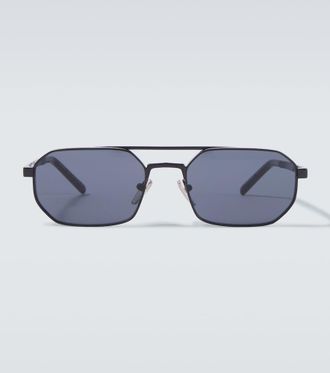 Prada Engraved rectangular sunglasses