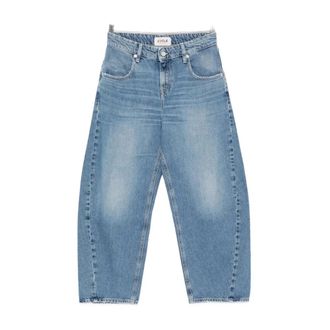 Cycle Jeans, Dames, Blauw, W28, Katoen, Aida Crop Jeans