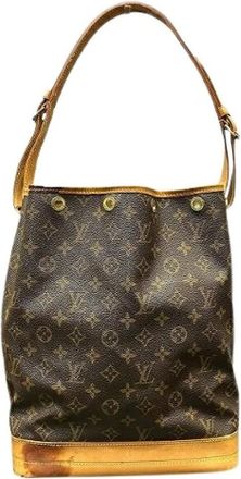Louis Vuitton Pre-owned Bucket Bags, female, Brown, Size: ONE SIZE Pre-owned Bucket Bag