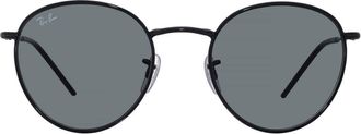 Ray-Ban Round Reverse Dark Grey Unisex Sunglasses RBR0103S 002/GR 53