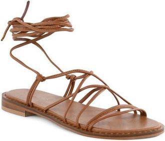 Seychelles Lighthouse Ankle Wrap Sandal in Tan at Nordstrom, Size 8.5