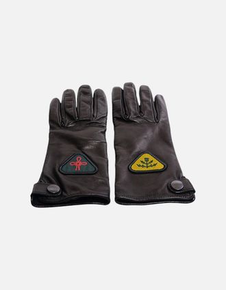Diesel Womens DIESEL GABBY Womens Gloves Winter Warm - Black/Black - Size: 02