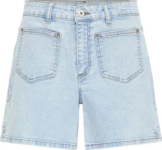Ichi Denim Shorts - Dames - Denim shorts - Blauw - 2XS - Denim - Korte Broeken