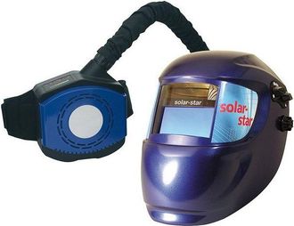 Solar Casco De Soldador Con Sistema De Respiratorio, Modelo : Casco Autom&aacute;tico Solar Galaxy Con Sistema De Protecci&oacute;n Respiratorio Respiratorio
