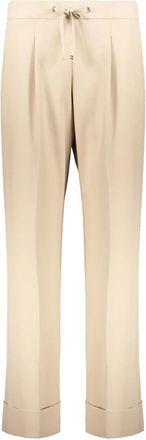 Herno Dames, Broeken, Beige, Maat: M Katoen