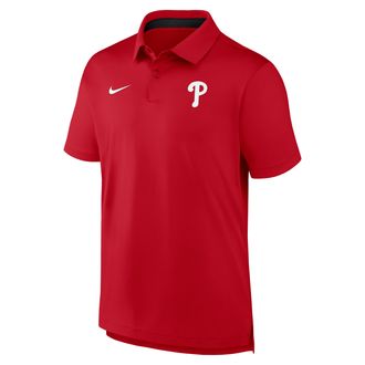 Nike Philadelphia Phillies Tour Nike Mens Dri-FIT MLB Polo in Red | 14PS62QPP-CJJ