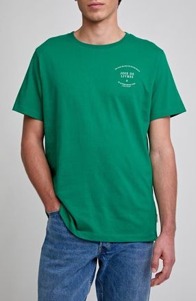 Scalpers Book Fair Tee in Green at Nordstrom, Size Xx-Large Eu