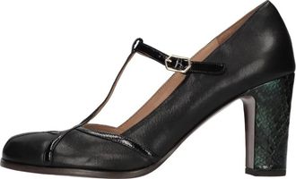 Chie Mihara Fatma Duquenero Pump - Dames - Schoenen - Zwart - Maat: 41 EU Leer