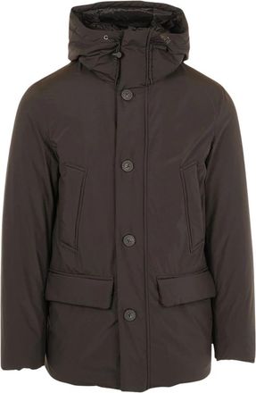 Woolrich Cloud Parka - Heren - Parka Jassen - Zwart - XL - Leer - Jassen