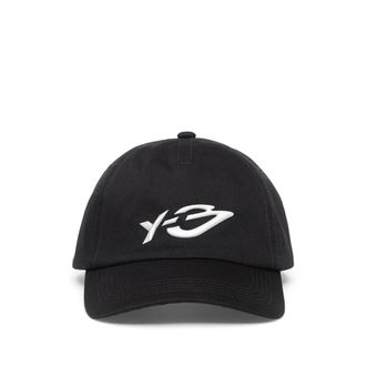 Yohji Yamamoto Y-3 Graphic Logo Cap