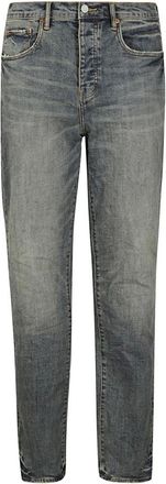 Purple Slim-fit Jeans, male, Blue, Size: W31 Vintage Aged Slim Jeans