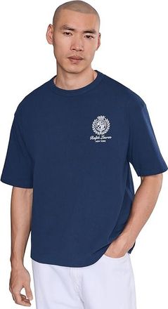 Polo Ralph Lauren Relaxed Fit Jersey Graphic T-Shirt Mens T Shirt Newport Navy : 2XL, Cotton/Jersey