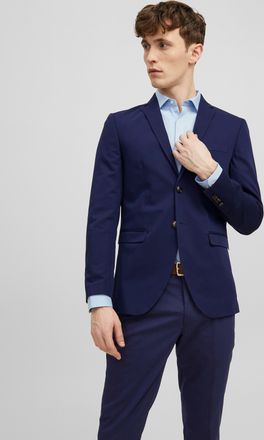 Jack & Jones JPRFRANCO Blazer mit 2-Knopf-Form und extra schmalem Schnitt unifarben, modisch, slim fit, Kunstfaser