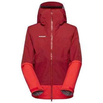 Mammut Alto Guide Hardshell Hooded Jacket Regenjacke f&uuml;r Damen | rot