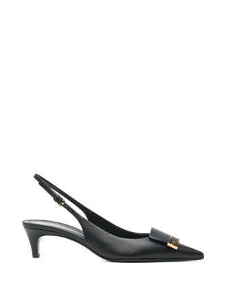 Sergio Rossi Womens Slingback Pumps With Heel