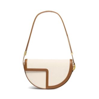 Patou Canvas Le Patou Bag - female - Patou - Shoulder Bags - Brown - ONE SIZE - Bags