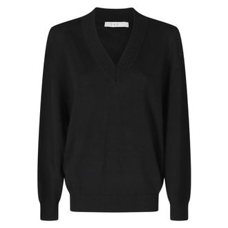 Iro Jersey de cuello en V - Knitwear - Mujer - Negro - S