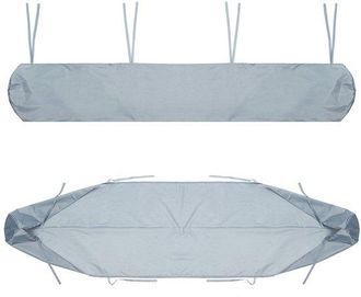 OEM Toldo Enrollable Retr&aacute;ctil Impermeable De Tela Oxford Para Patio, 4 M - Gris