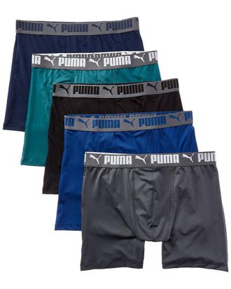 Puma Puma Set Of 5 Performance Boxer Brief