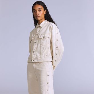 Levi's Shank Trucker Jacket - Womens - XL - White