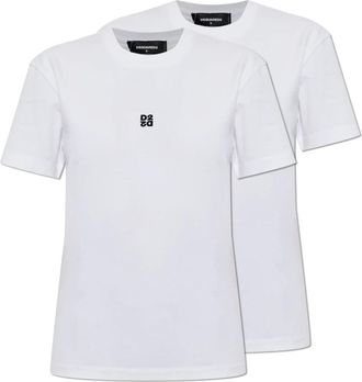 Dsquared2 T-Shirts - Dames - T-shirts - Wit - XS - Tops