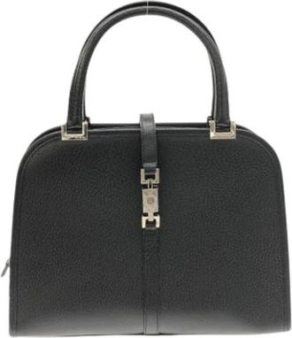 Gucci Pre-owned Handbags, female, Black, Size: ONE SIZE Pre-owned Vintage Handbag