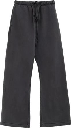 Fear of God Heavy Fleece Flare Sweatpant - Heren - Wijde Broeken - Grijs - XL - Katoen - Broeken