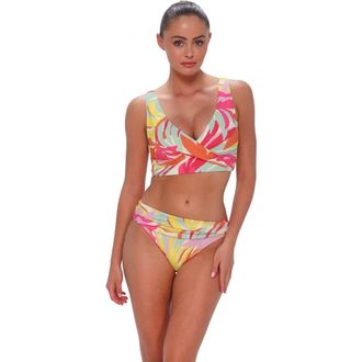 Sunsets Elsie Bikini Swimsuit Top - DD Cup in Tropicolor Crepe at Nordstrom, Size 36