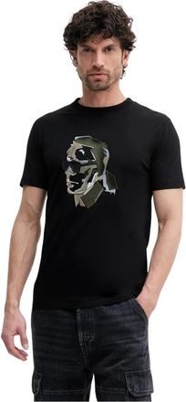 Karl Lagerfeld T-shirt con logo - - Tops - Uomo - Nero - M