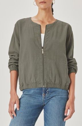 Splendid Clea Bomber Jacket in Soft Green at Nordstrom, Size X-Small