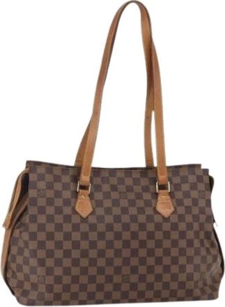Louis Vuitton Pre-owned Shoulder Bags, female, Brown, Size: ONE SIZE Pre-owned Canvas Shoulder Bag