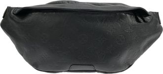 Louis Vuitton Black Leather Shoulder Bag (Pre-Owned)