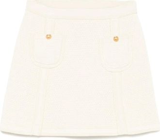 Tom Ford Minigonna con tasche - AW060 CREMA