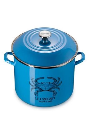 LE CREUSET Blue Crab Stockpot in Light Marseille at Nordstrom