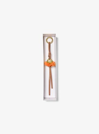 Michael Kors Leather Flower Bag Charm