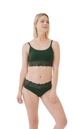 Pact Lace Waist Brief 3-Pack in Harvest Hues at Nordstrom, Size 3X-Large
